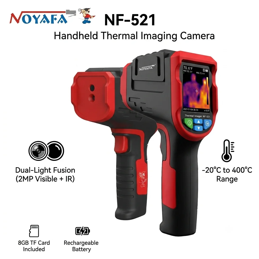 노야파 NF-521 휴대용 열화상 카메라 2MP 가시광 - Nf 521 Thermal Imaging Camera 리뷰 및 가격